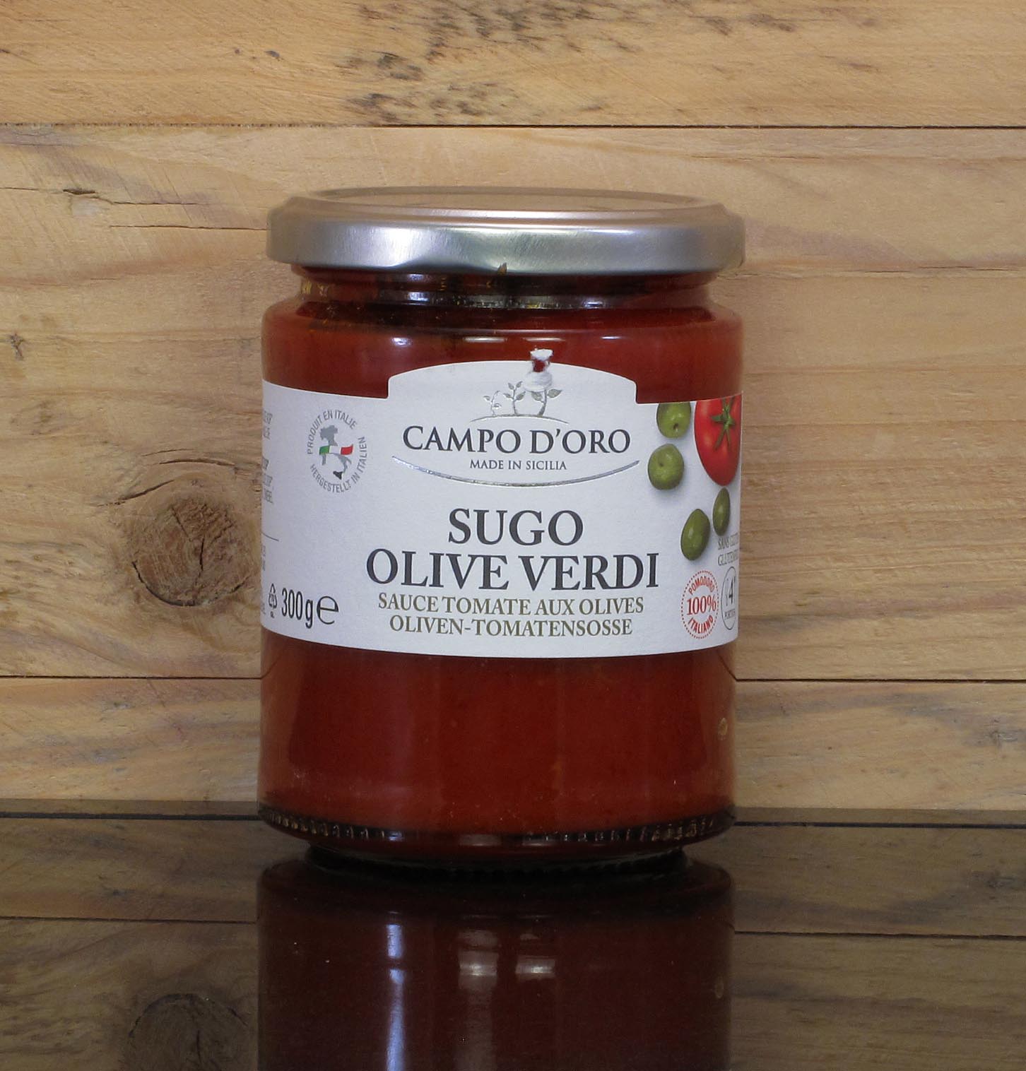Campo D'Oro Sugo Olive Verdi