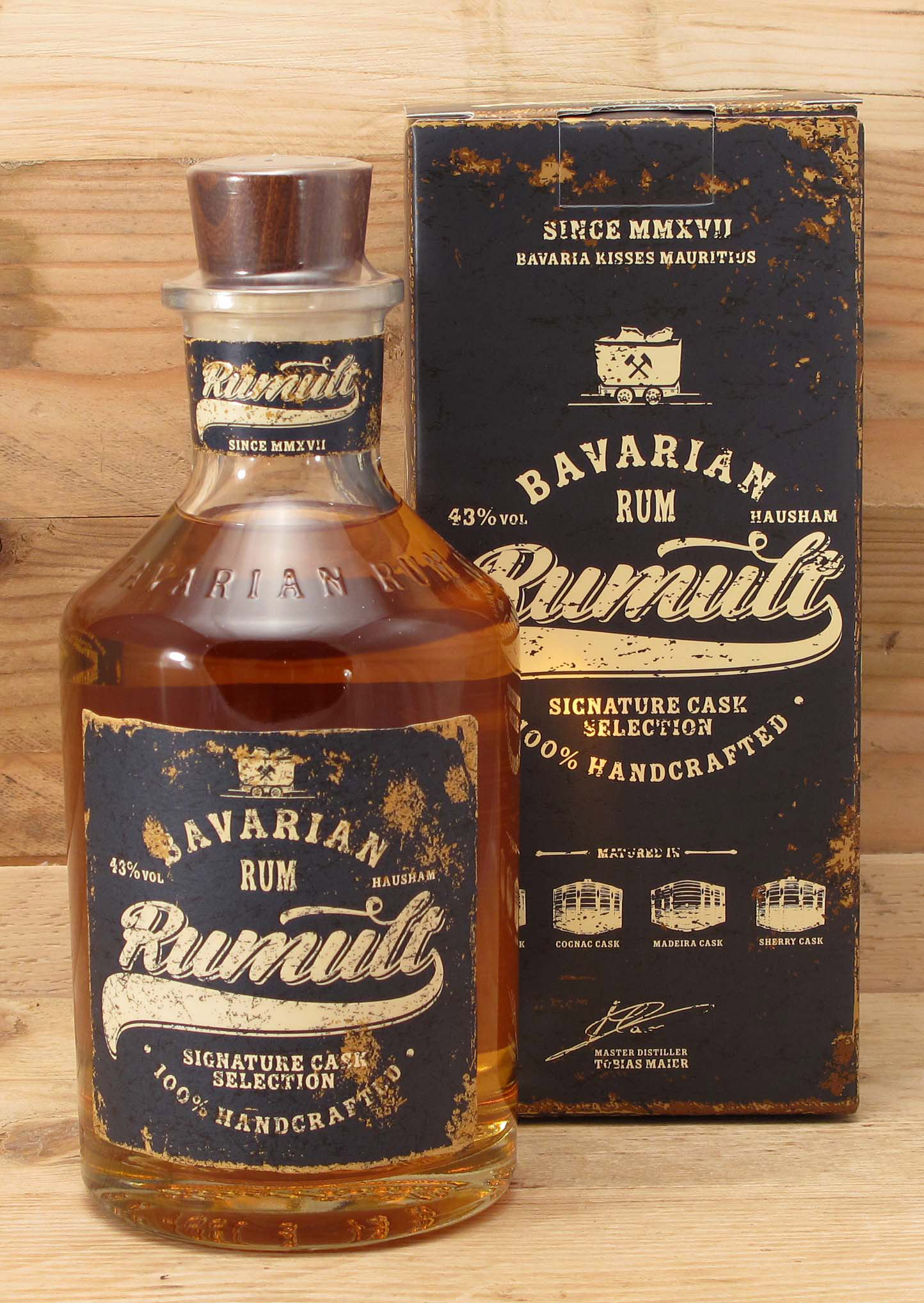 Bavarian Rum Rumult  Signature Cask Selection 43 %