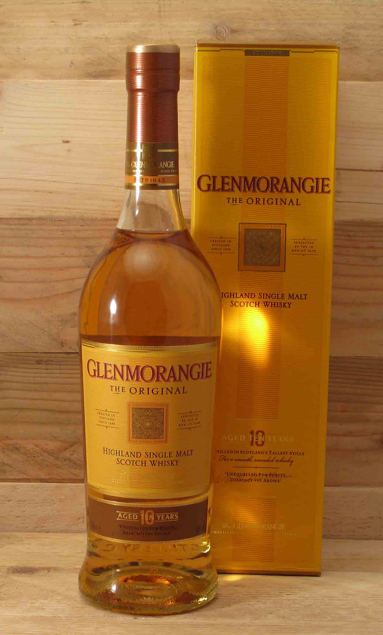 Glenmorangie Original 10 Years Highland Single Malt Scotch Whisky 40% vol.