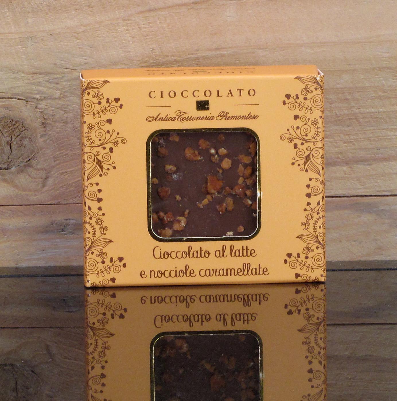 Antica Torroneria Piemontese Cioccolato al latte e nocciole caramellate
