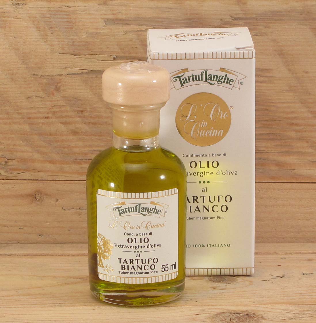 Tartuf Langhe L`Oro in Cucina Natives Olivenöl Extra mit weißem Trüffel