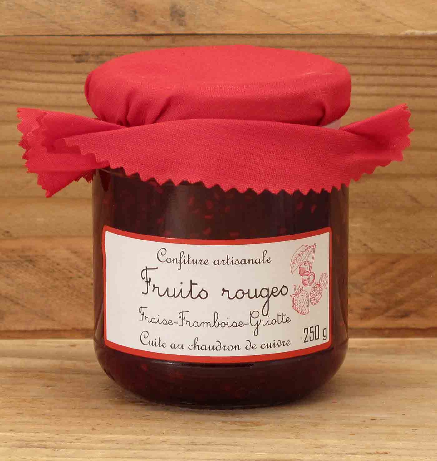 Confiture-artisanale-Rote-Fruchte Beauharnais Rote-Früchte-Konfitüre