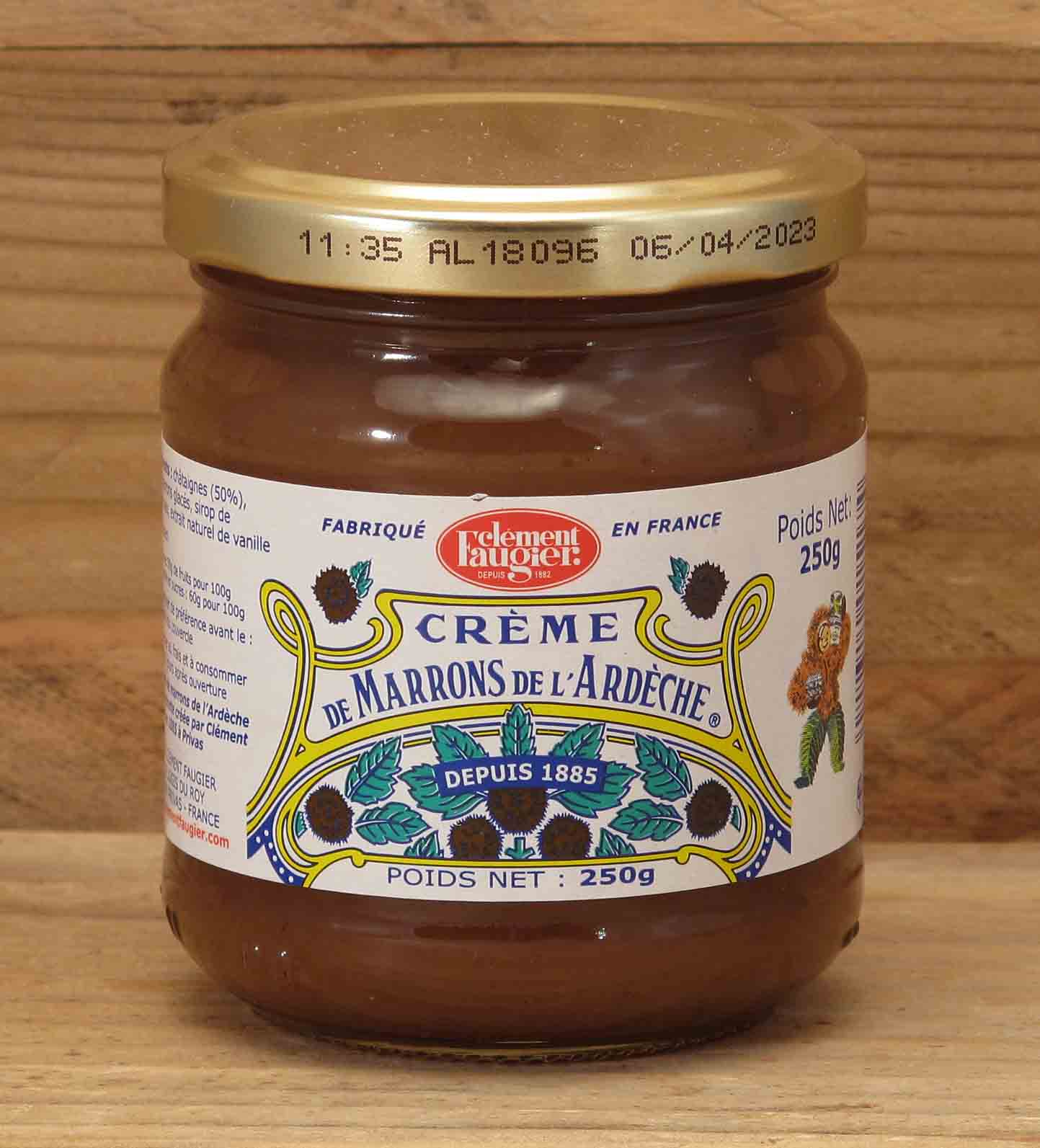 Maronencreme-im-Glas Clement Faugier Maronencreme im Glas