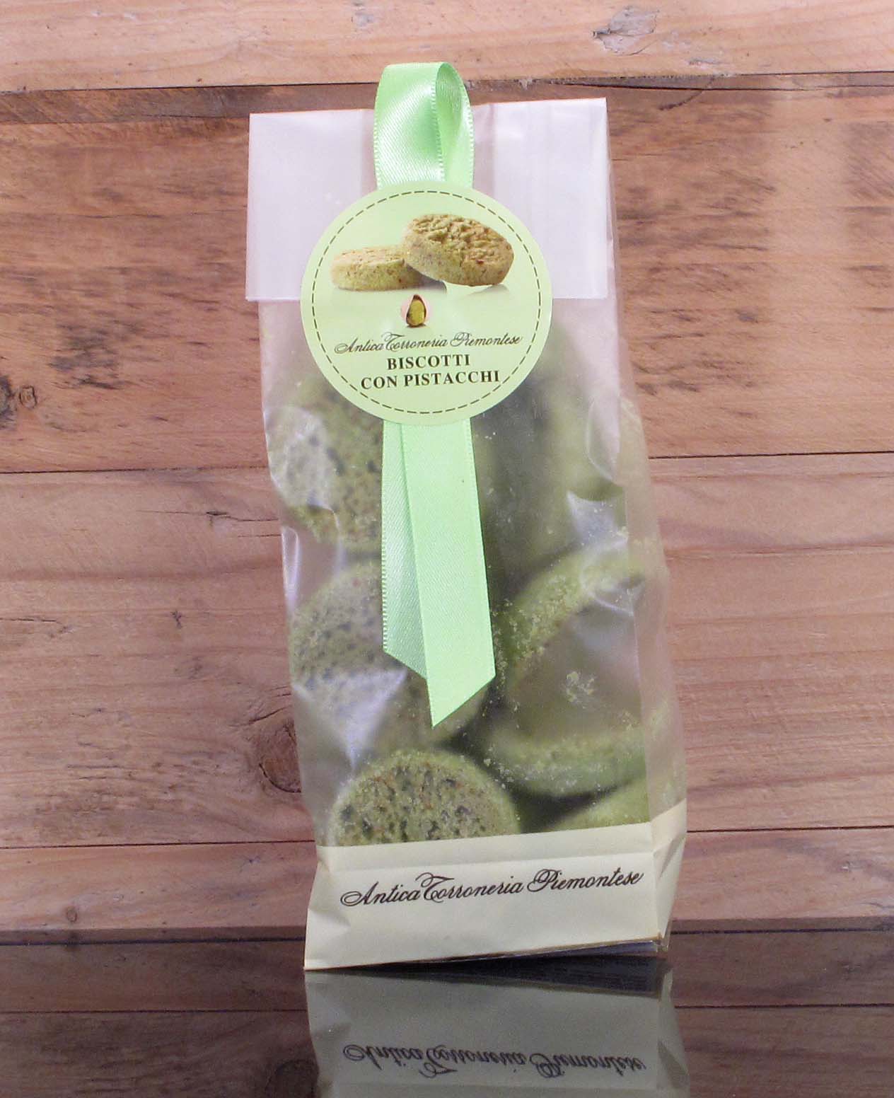 Antica Torroneria Piemontese Biscotti con Pistacchi