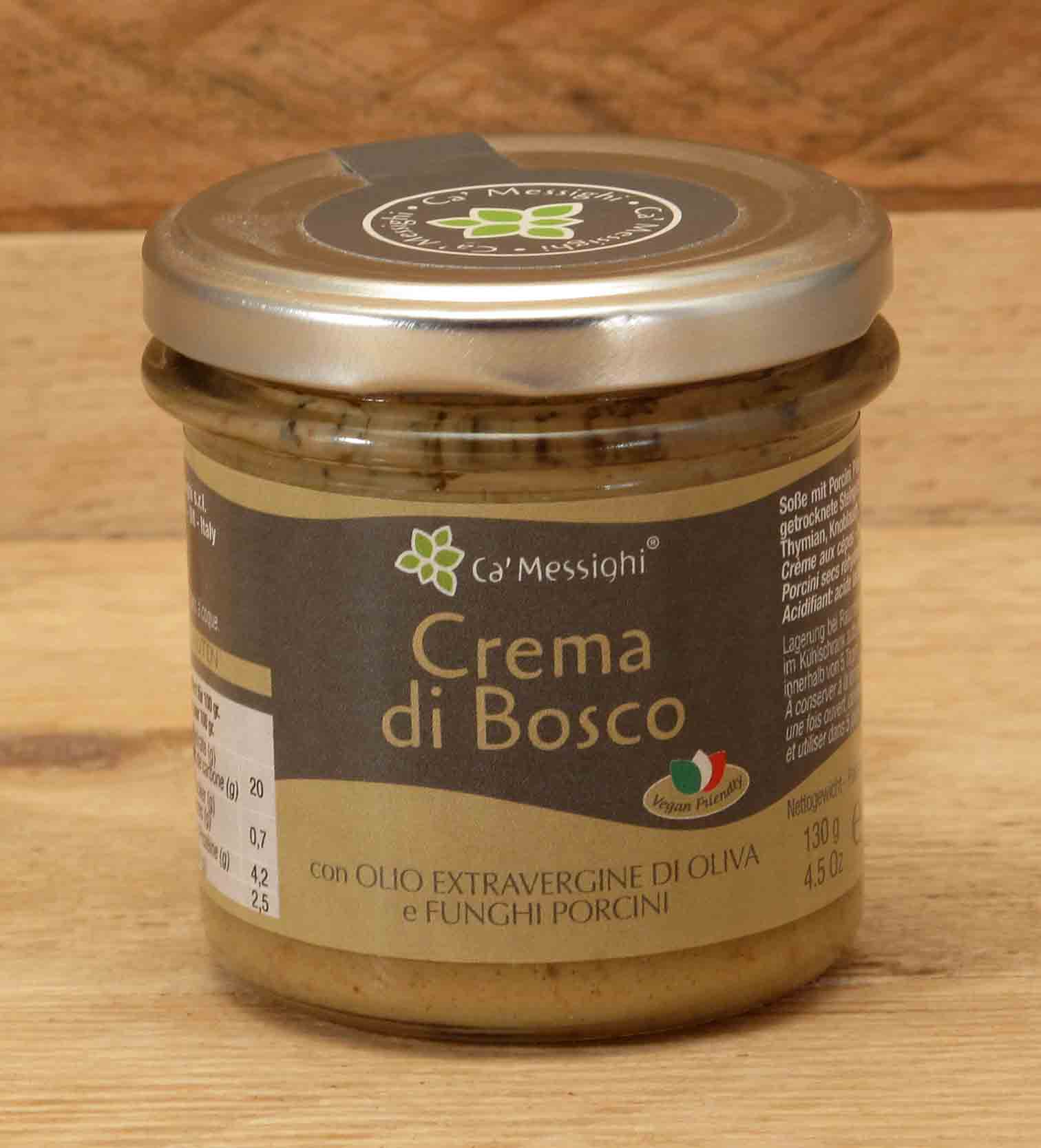 Ca' Messighi Crema di Bosco Steinpilzsauce