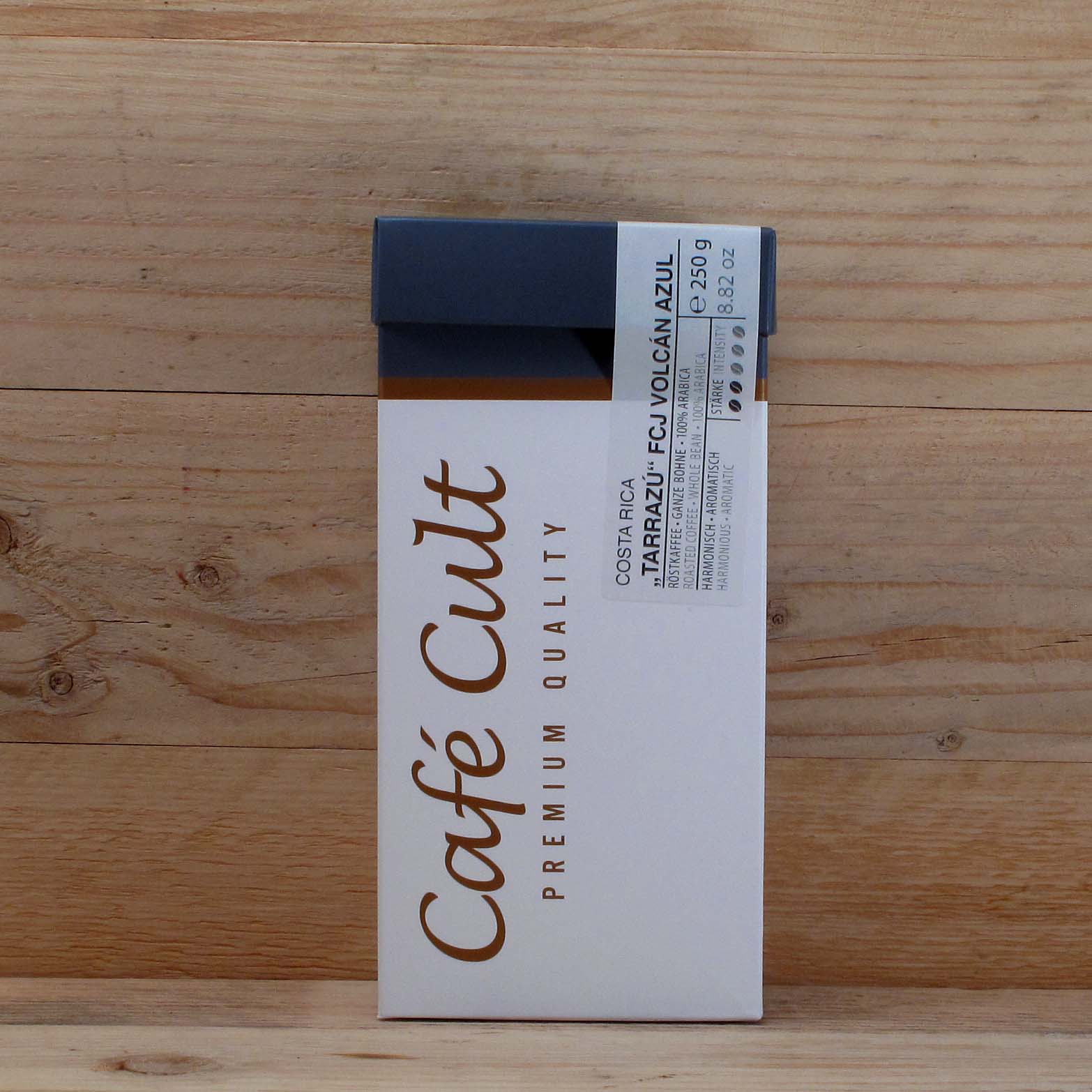 Café Cult Premium Coffee Costa Rica "Tarrazu" FCJ Volcán Azul