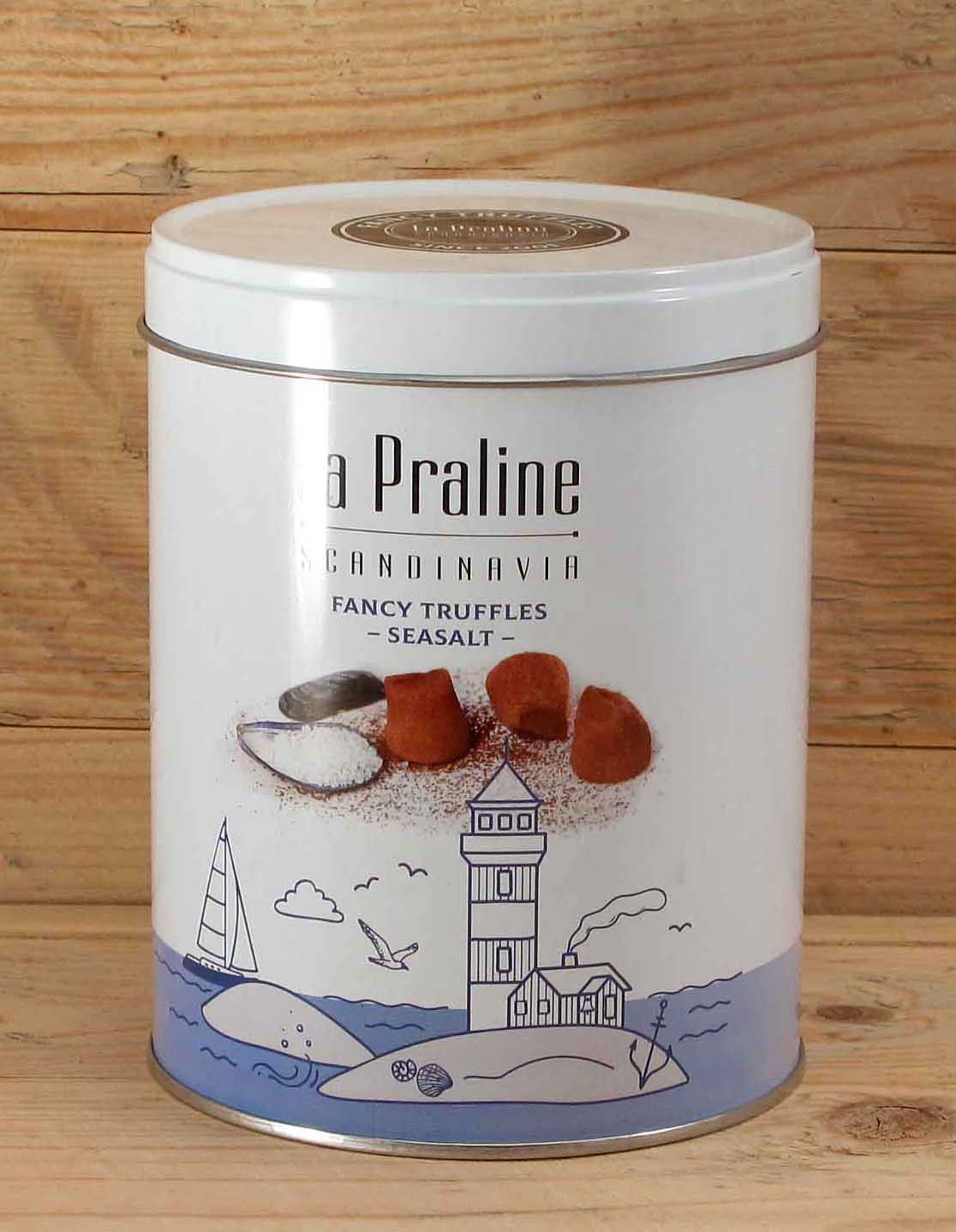 La Praline Seasalt TIN kakaohaltiges Konfekt