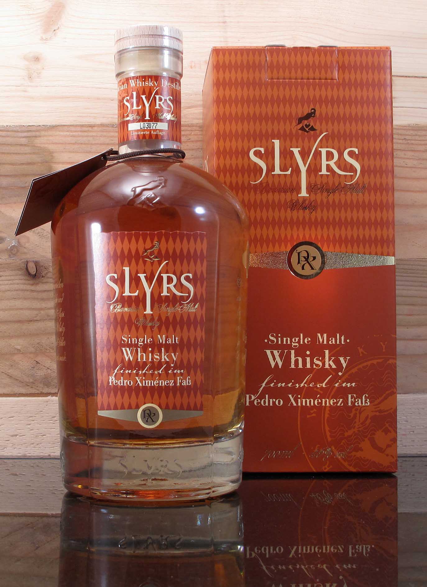SLYRS Whisky Pedro-Ximénez-Fass  gefinished 0,7 l