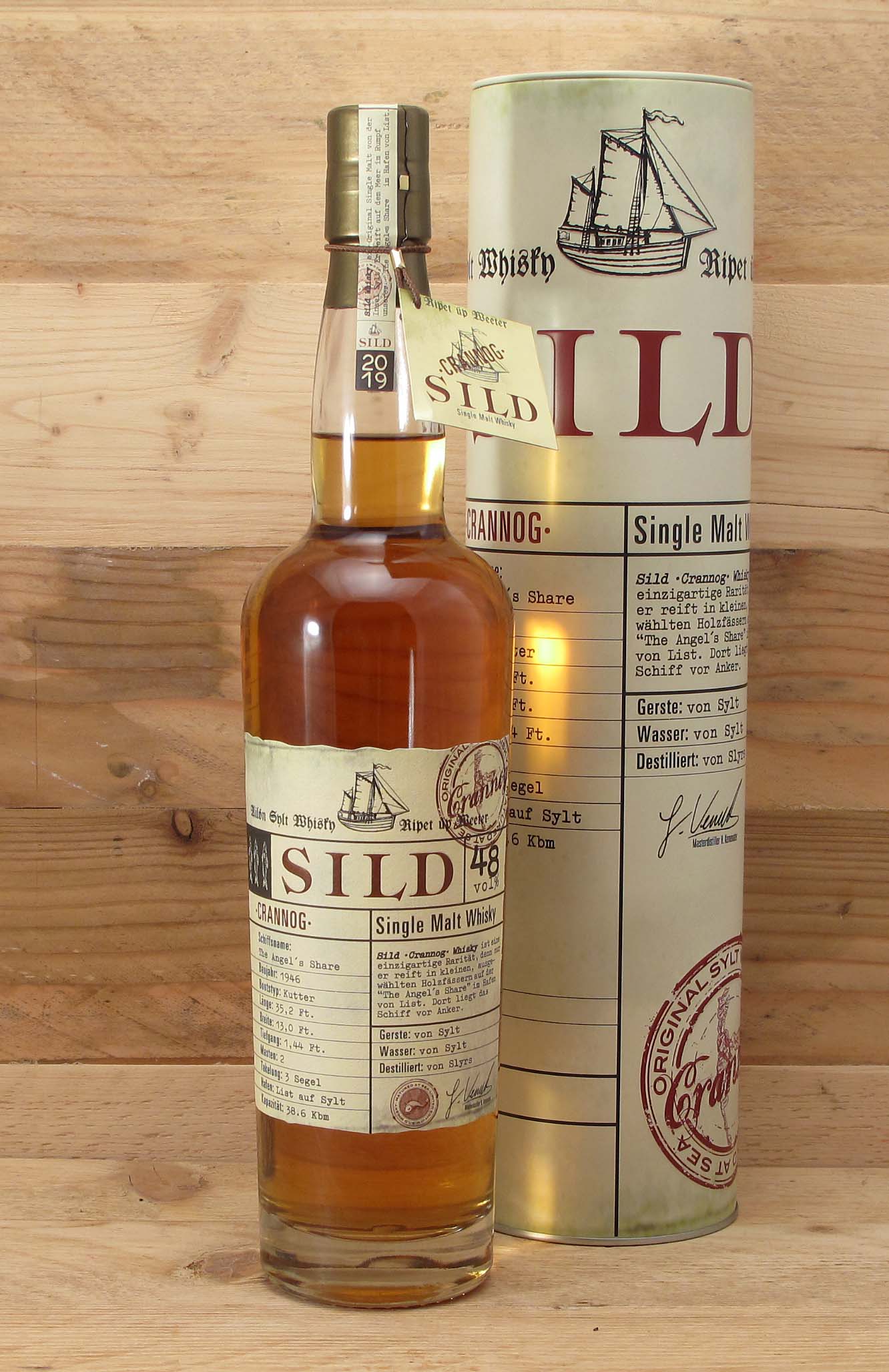 SILD Crannog Single Malt Whisky 2019 0,7 l  48% vol.