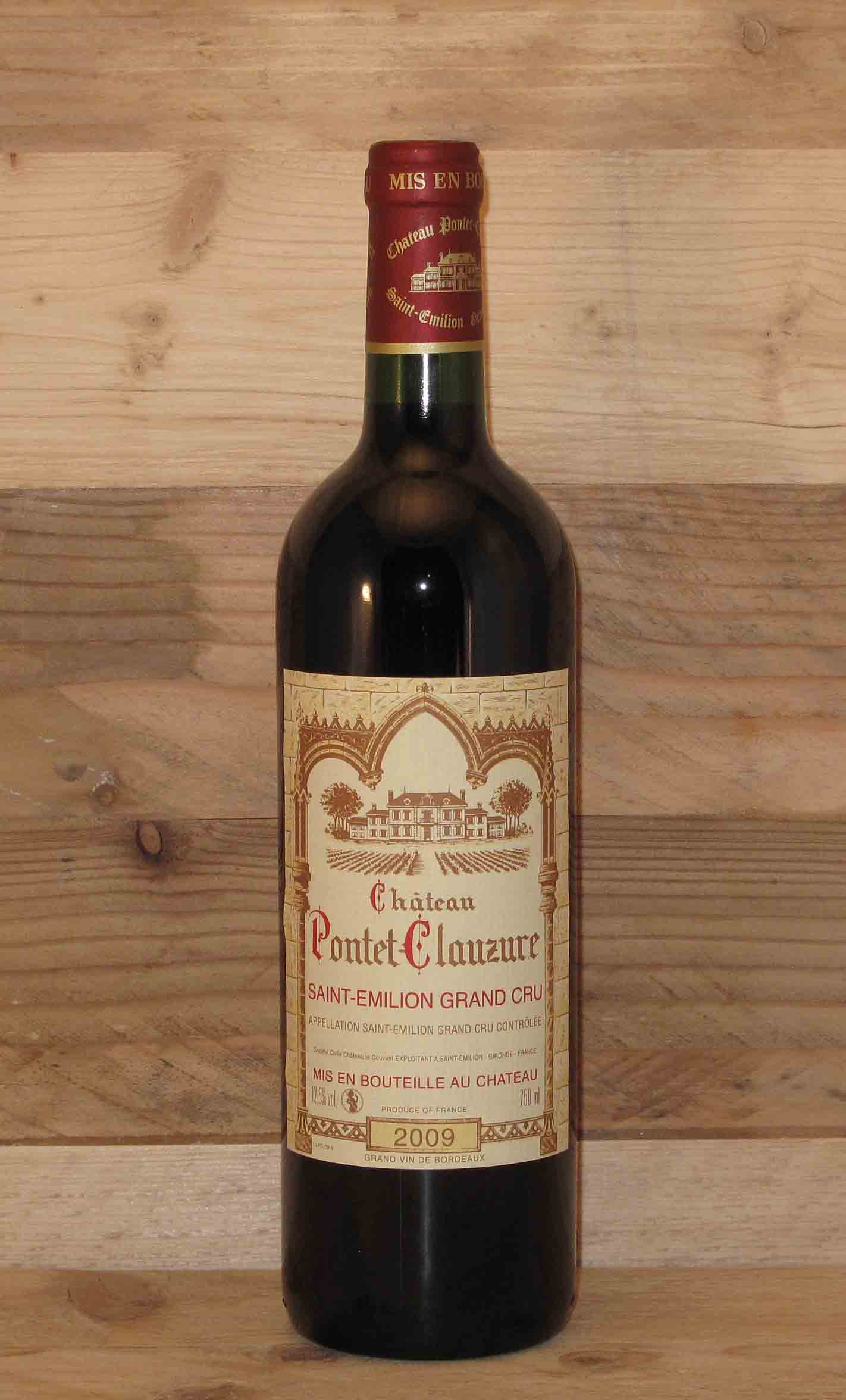 Chateau Ponet Clauzure Saint Emilion Grand Cru  2009