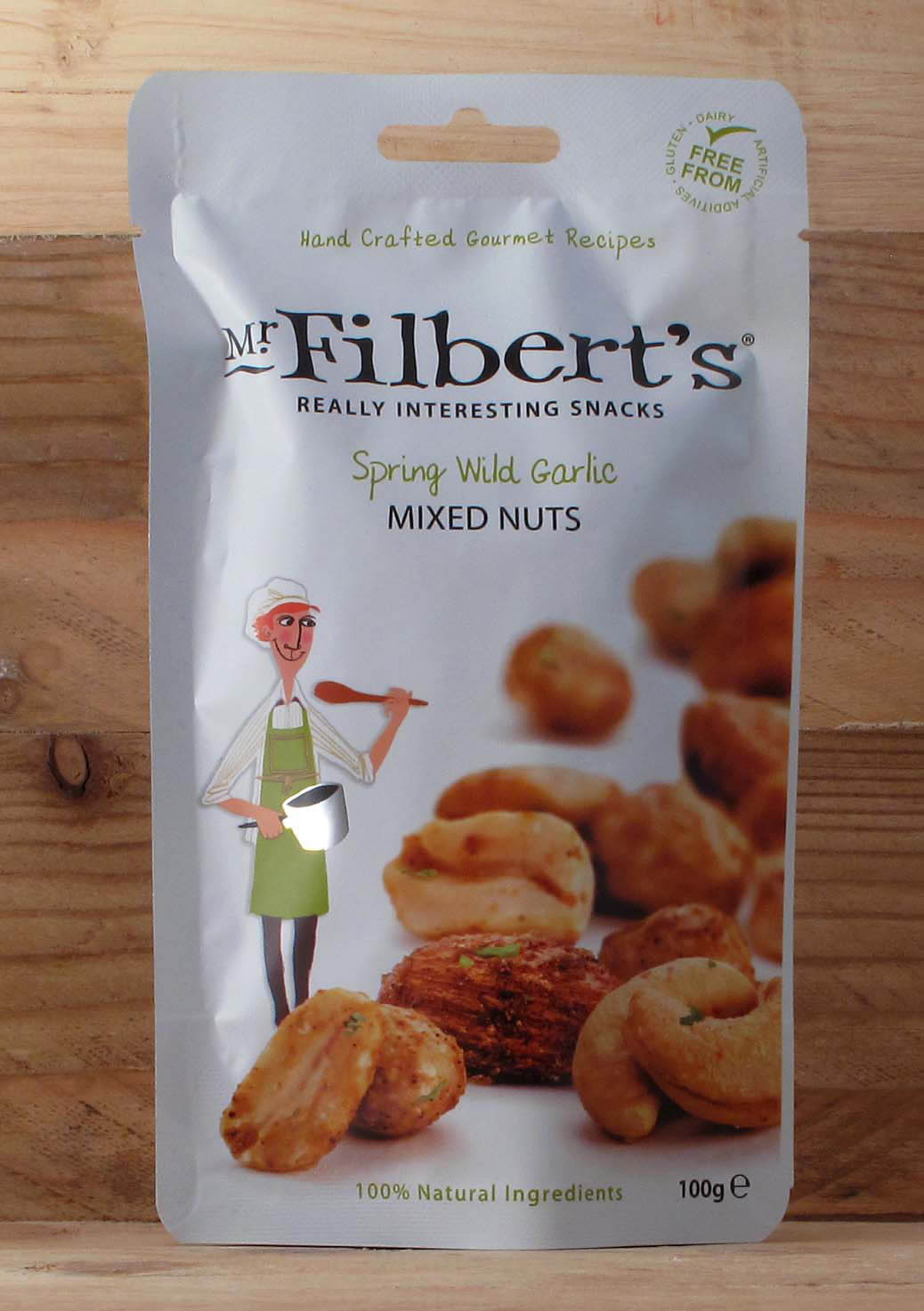 Mr. Filbert's Spring Wild Garlic Mixed Nuts 100g