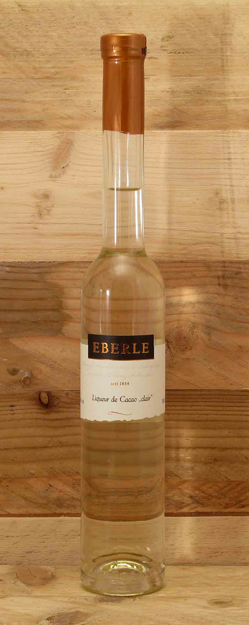 Eberle-Liqueur-de-Cacao-klar Eberle Liqueur de Cacao "clair"
