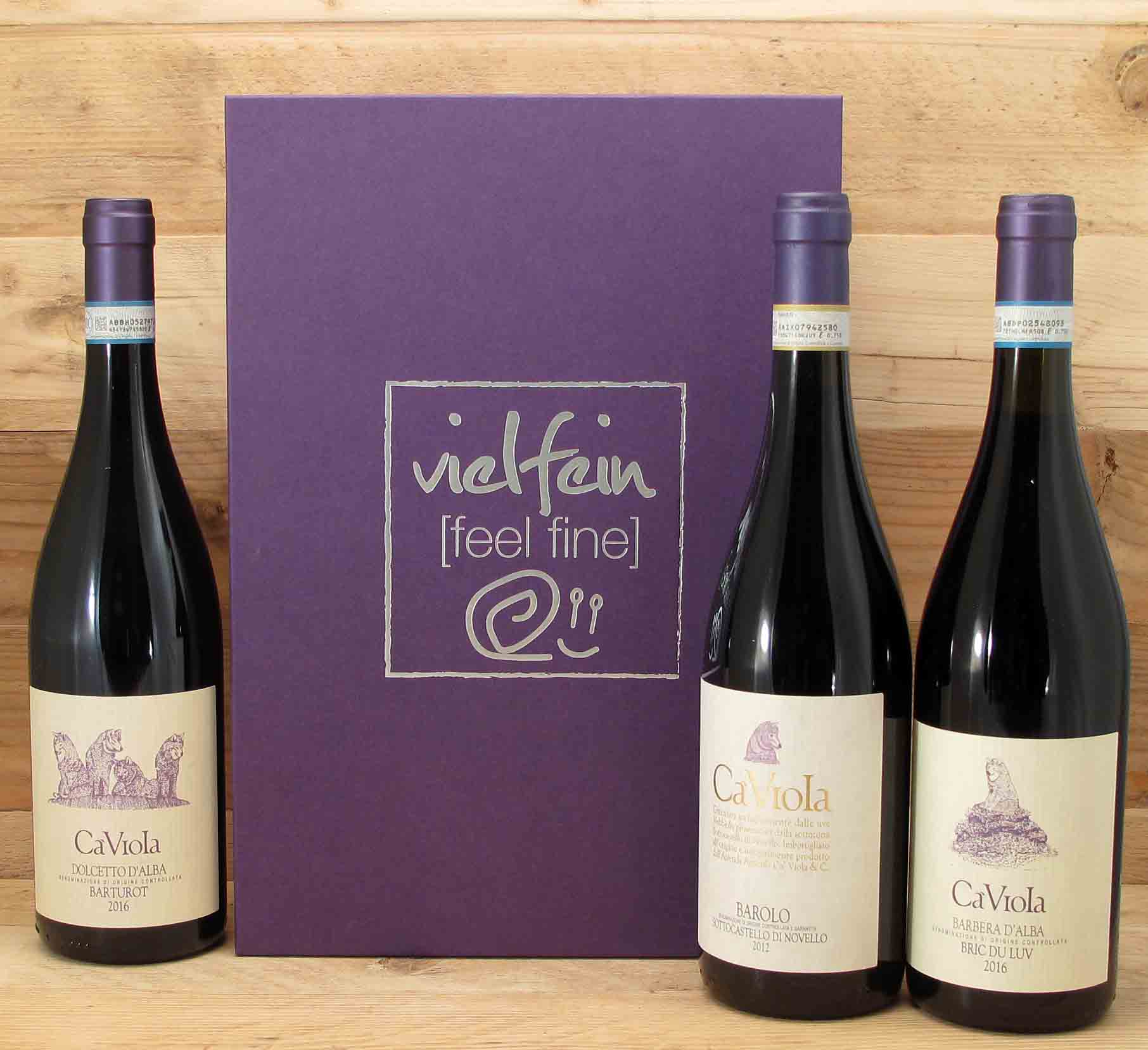 Ca' Viola Premium Präsent "Barolo & Friends"