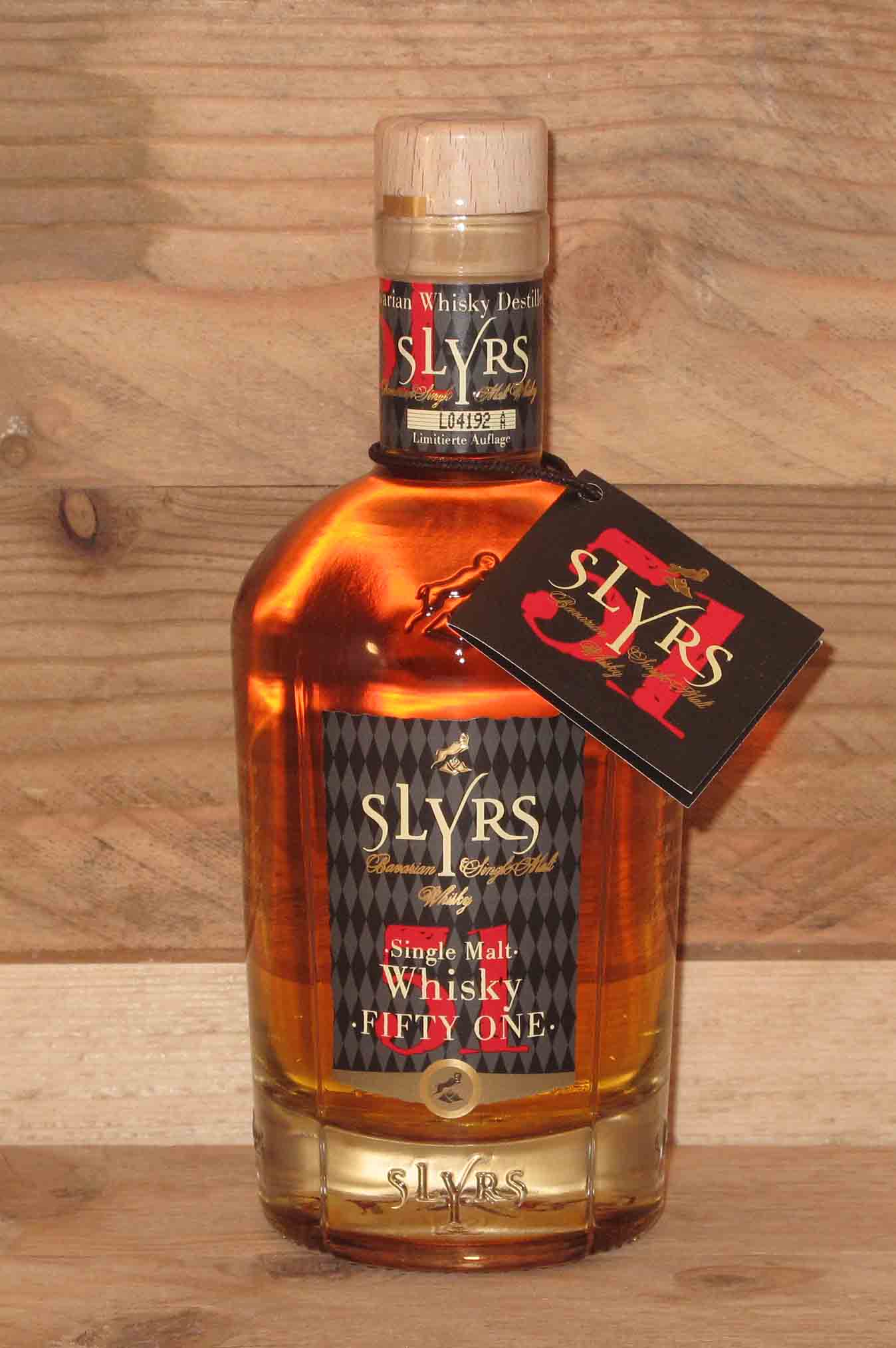 SLYRS Whisky Fifty-One 51 % Vol. 0,35 l