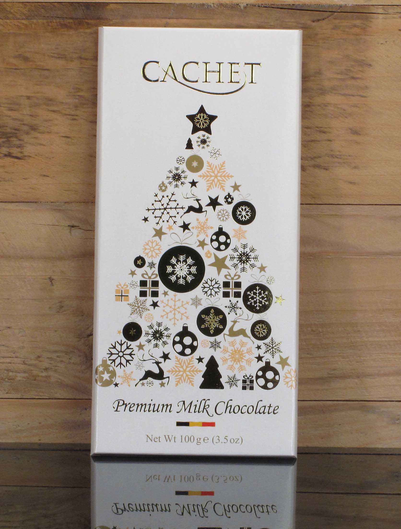 Cachet Vollmilchschokolade Christmas White Edition