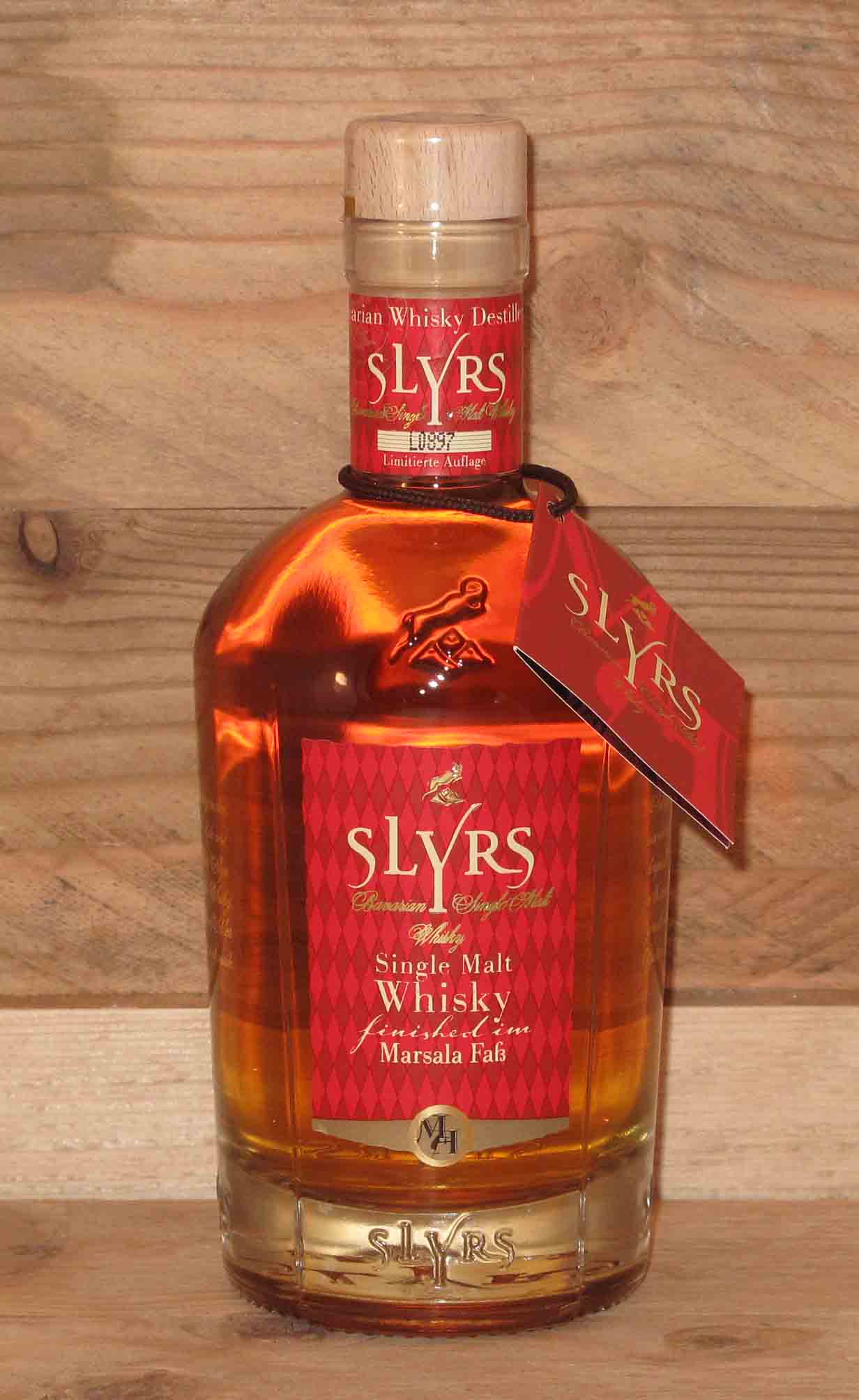 SLYRS Whisky Marsala-Fass  gefinished 0,35 l