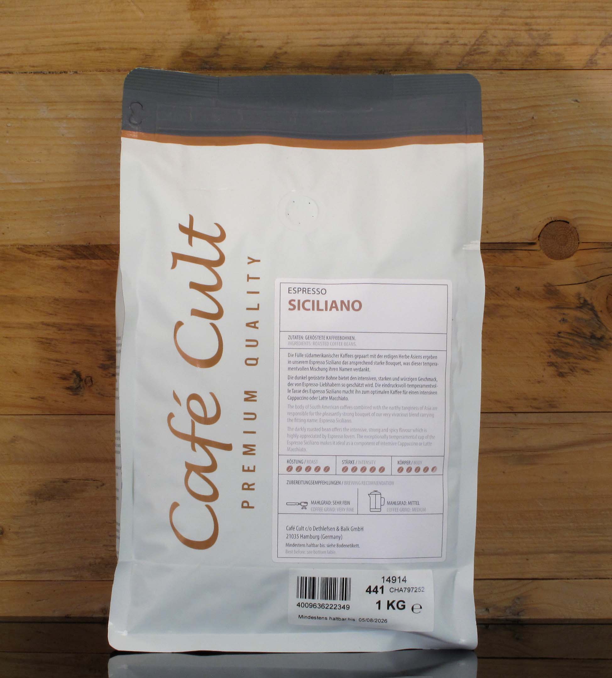 Café Cult Espresso Siciliano 1Kg