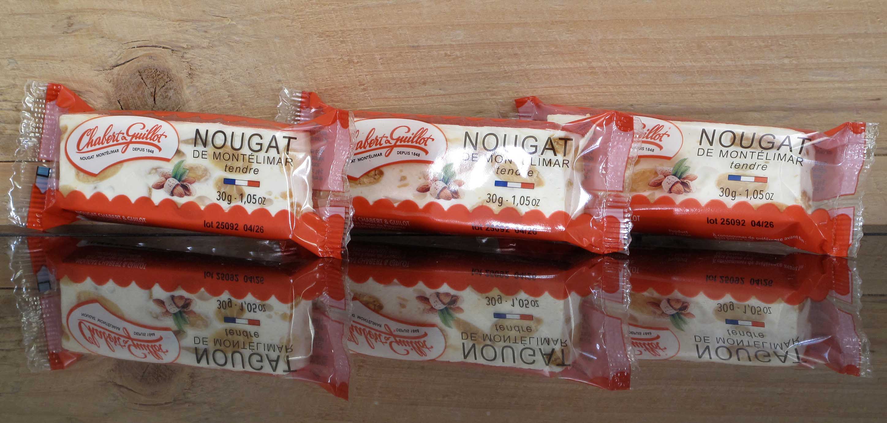 Chabert & Guillot Nougat aus Montelimar  3 x 30g 