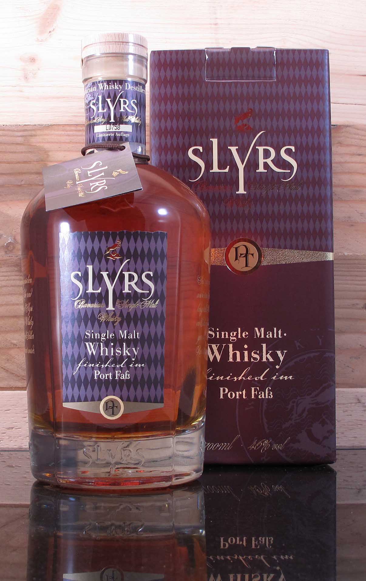 SLYRS Single Malt Whisky Port Faß gefinished 0,7 l 46% vol.