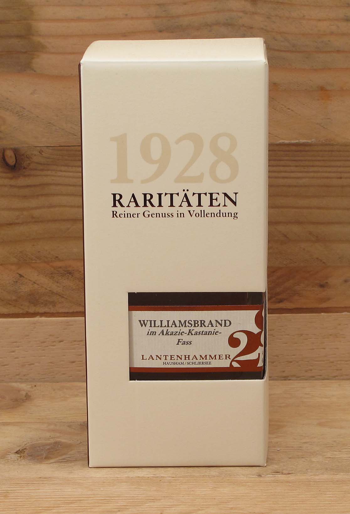 1928-Williamsbrand-im-Akazie-Kastanie-Fass-Karton