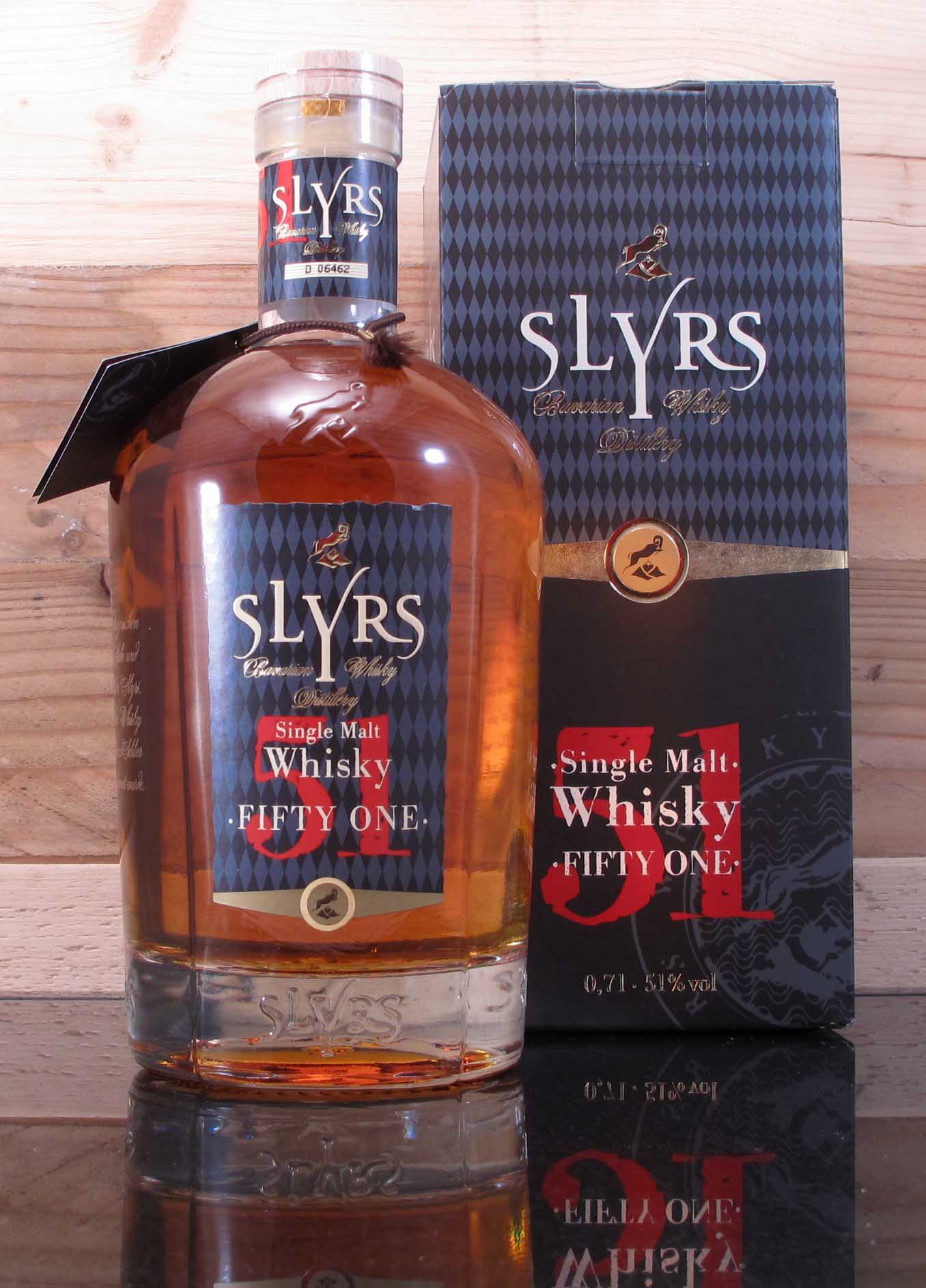 SLYRS Whisky Fifty-One 51 % Vol. 0,7 l