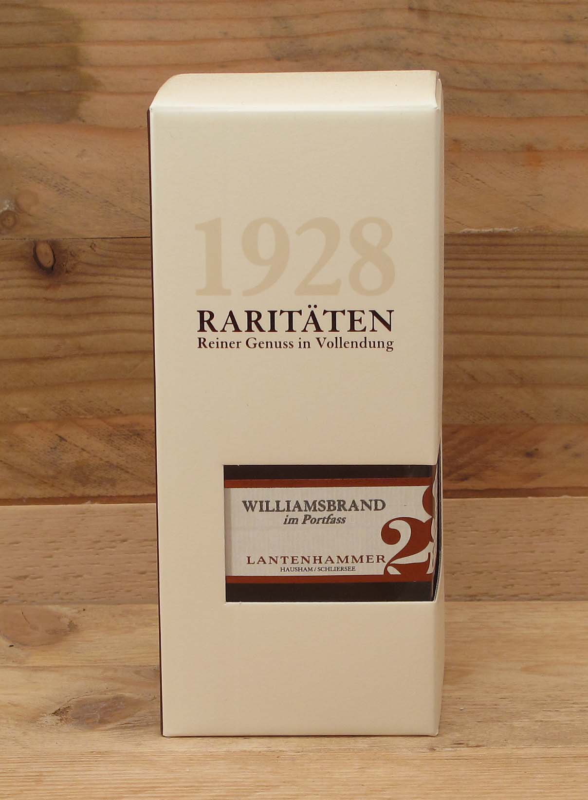 1928-Williamsbrand-im-Portfass-Karton