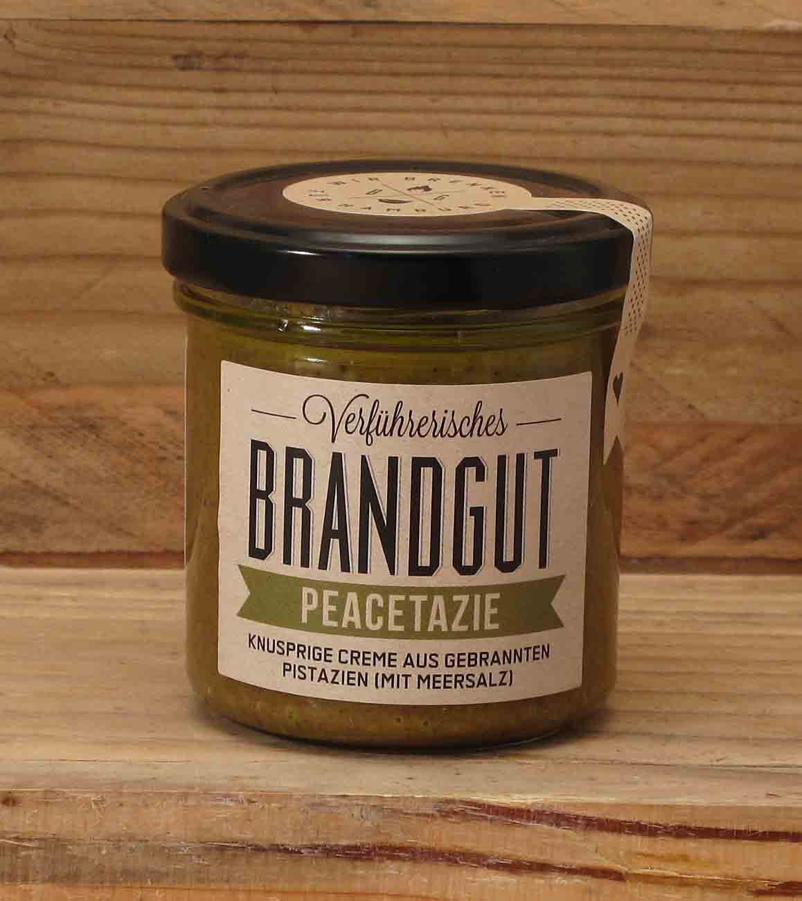 Brandgut Peacetazie - Knusprige Pistaziencreme