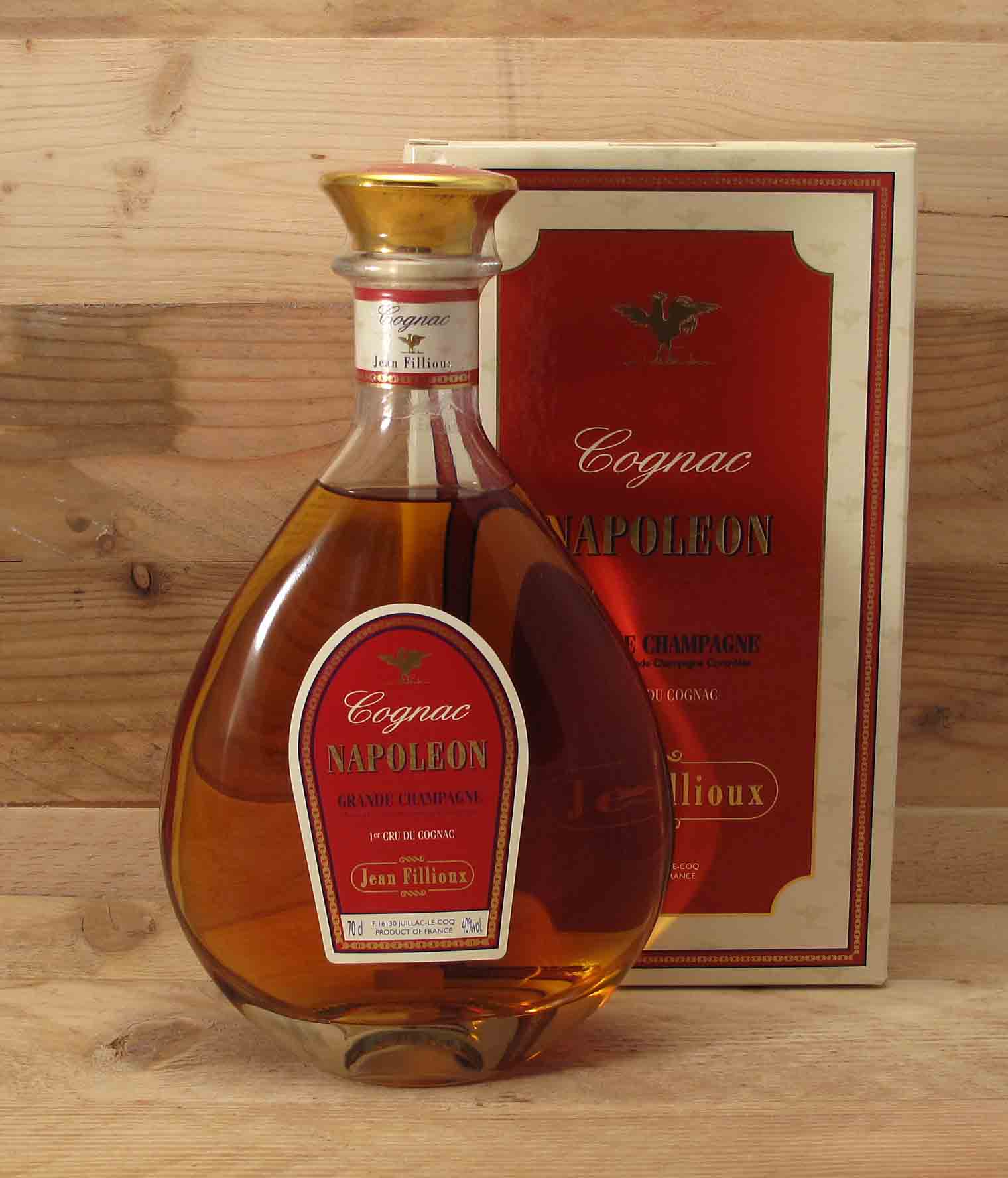 Jean Fillioux Napoleon Eden Cognac Caraffe 0,7 l 40% vol.