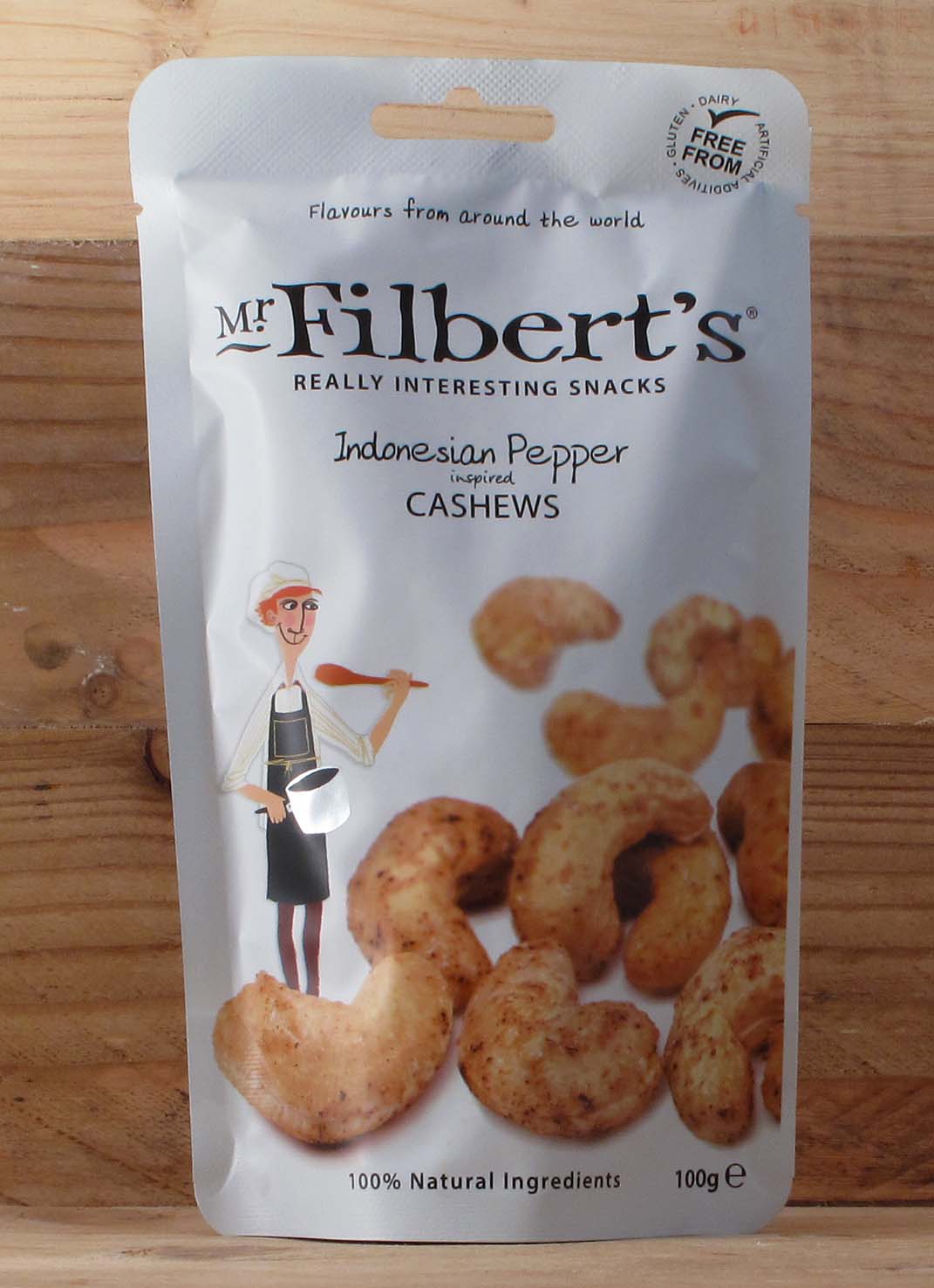 Mr. Filbert's Indonesian Pepper Cashews 100g