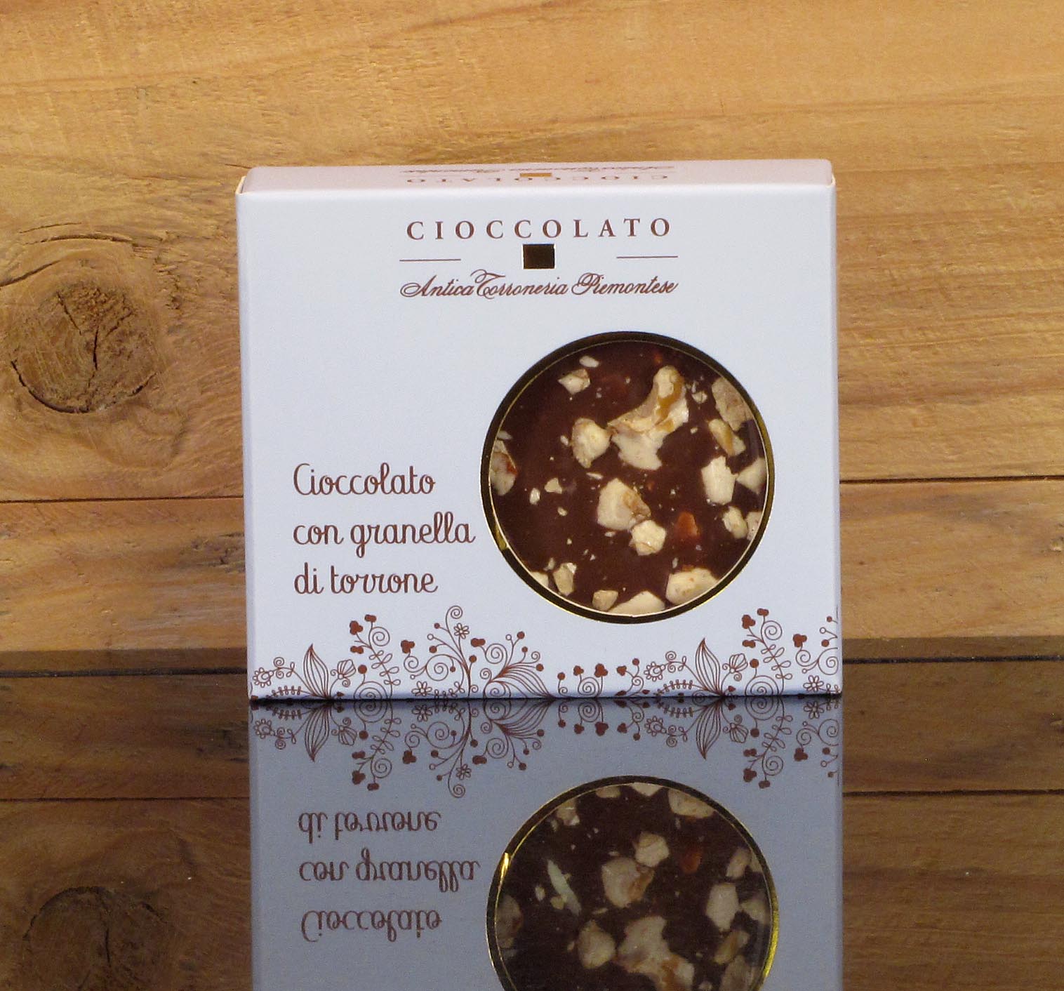 Antica Torroneria Piemontese Cioccolato con granella di torrone