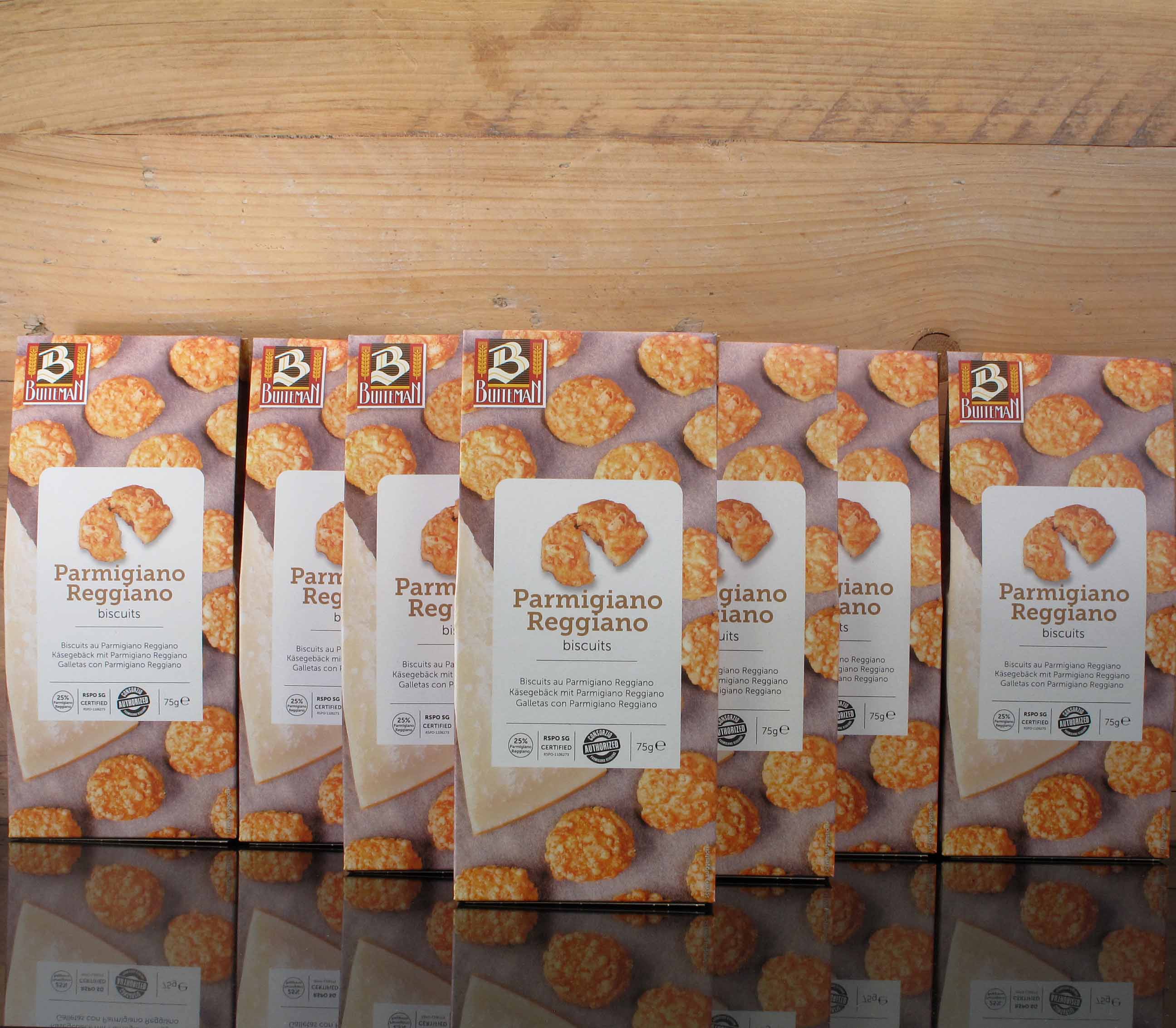 Buiteman Käsegebäck mit Parmigiano Reggiano 8er