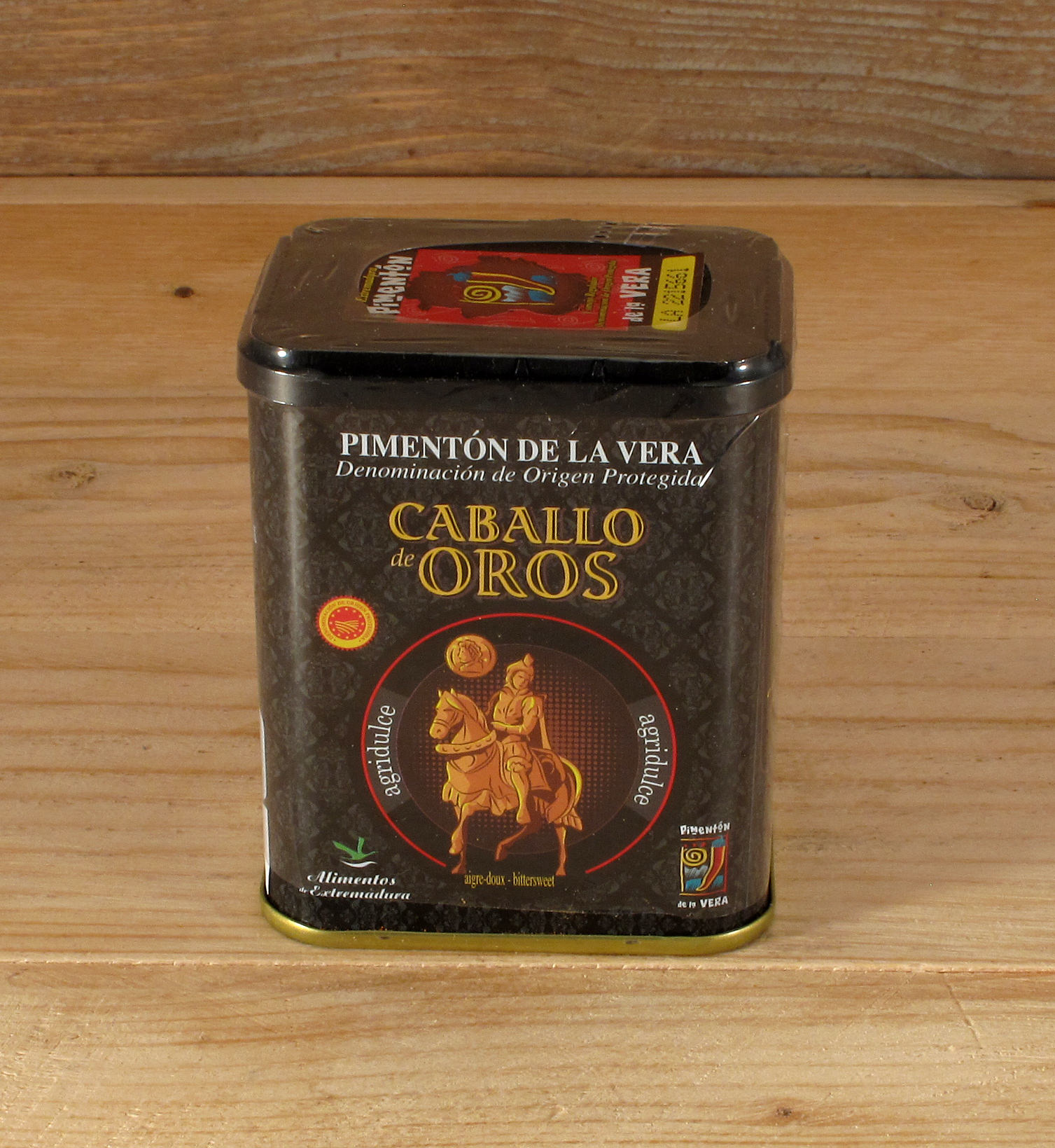 Pimenton-Schwarz589636cb438a0 Pimentón de la Vera  D.O.P. agridulce  - Geräuchertes Paprikapulver