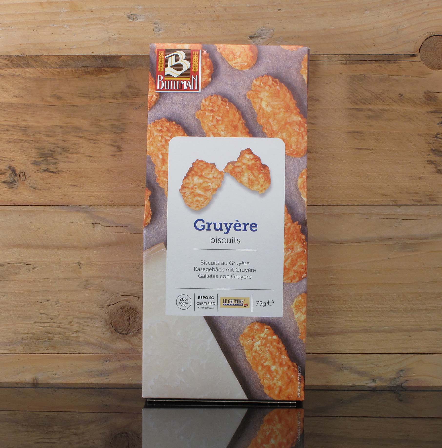 Buiteman-Gruyere Buiteman Käsegebäck mit Gruyére