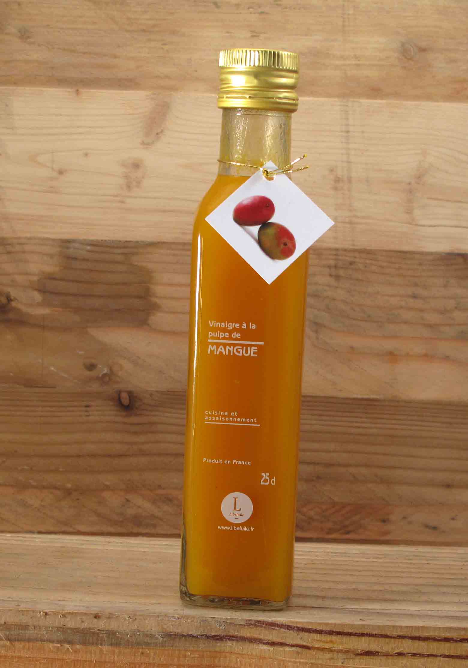 Cuisine-et-assaisonnement-Mangofruchtessig Libeluile Mangofruchtessig