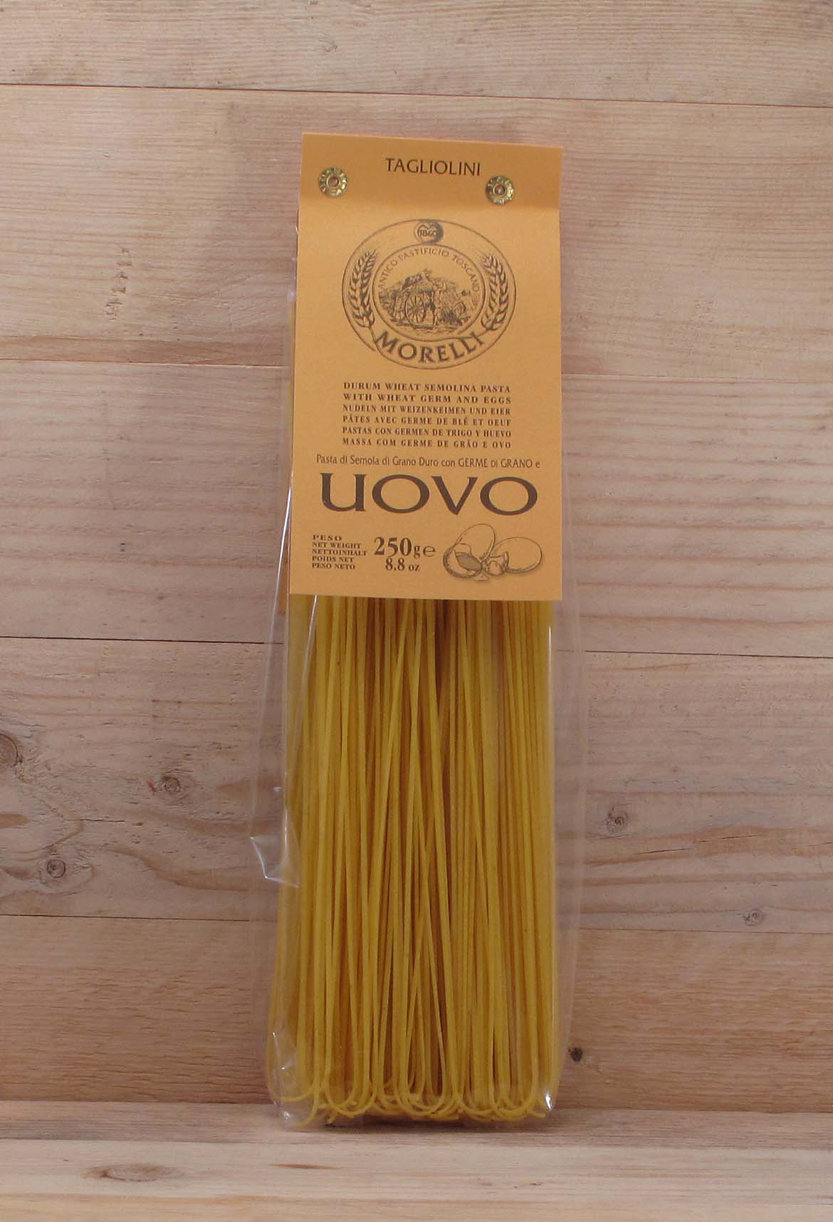 Morelli-Tagliolini-mit-Ei Morelli Tagliolini mit Ei