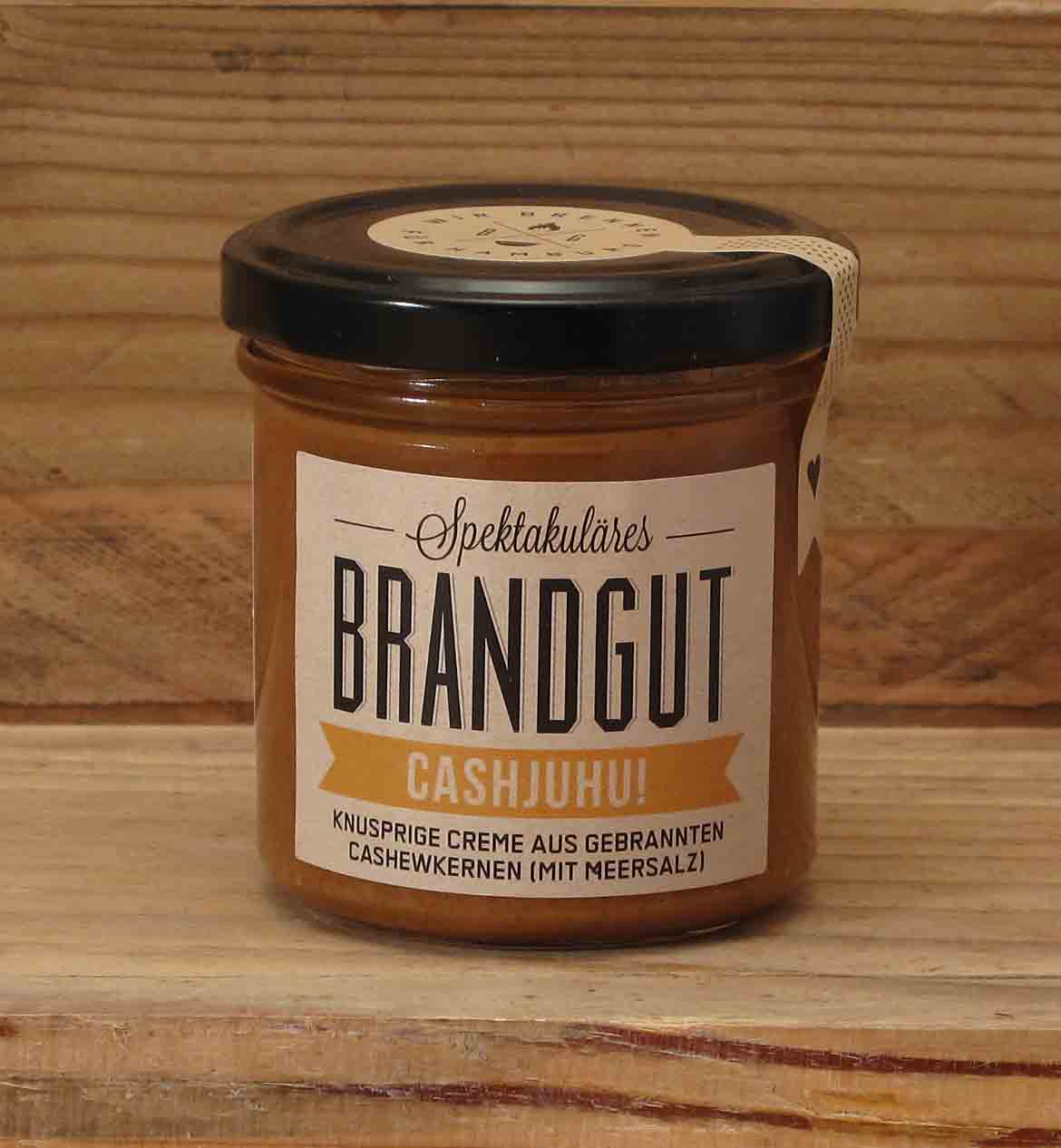 Brandgut Cashjuhu - Knusprige Cashewcreme