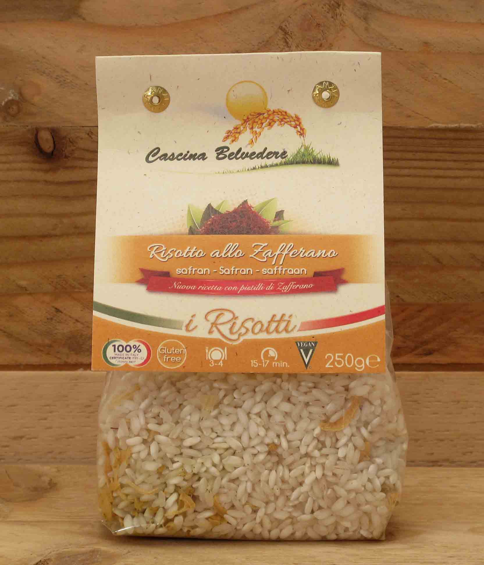 Cascina Belvedere Risotto mit Safran