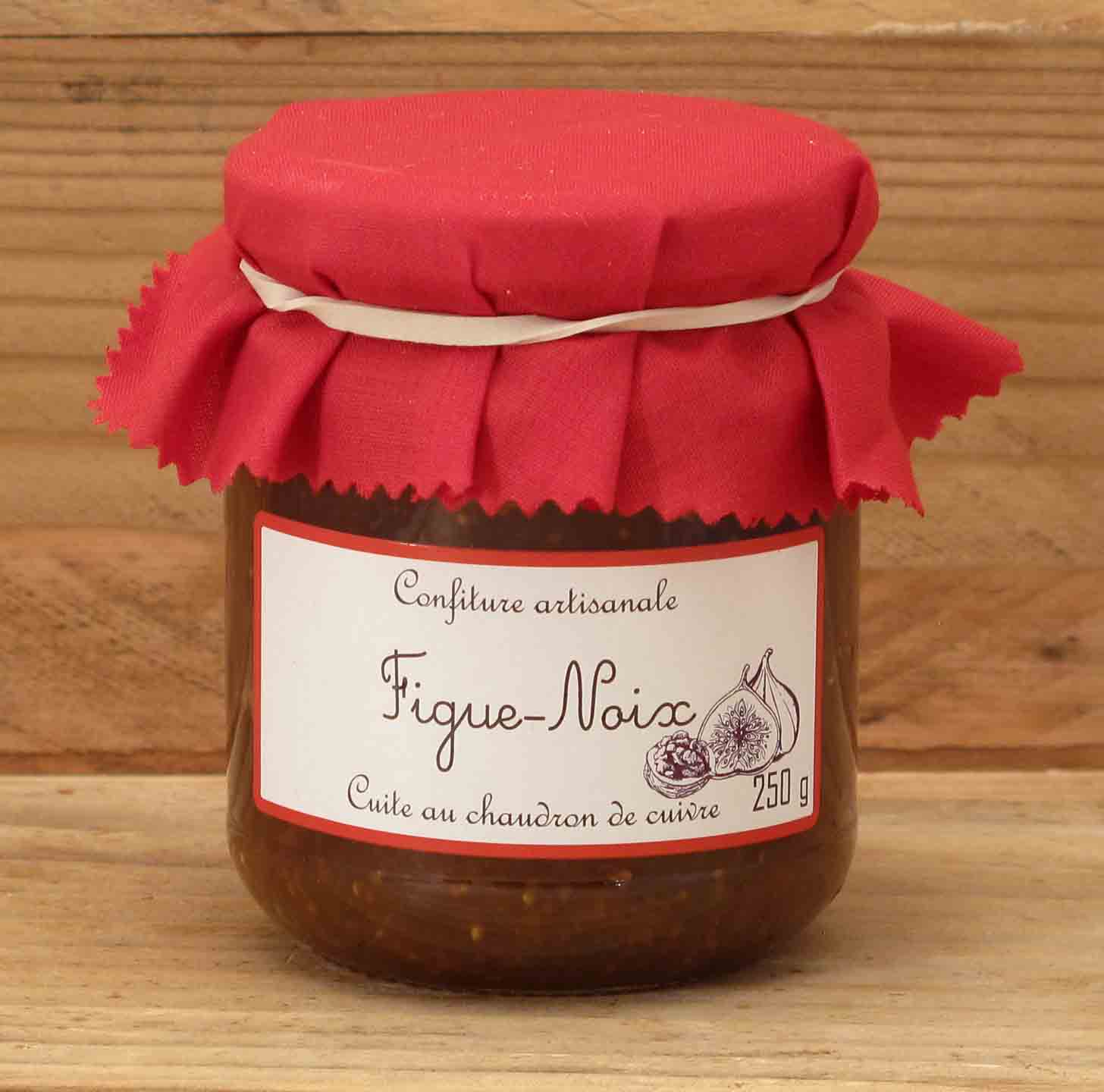Confiture-artisanale-Feige-Nuss Beauharnais Feigen-Walnuss-Konfitüre