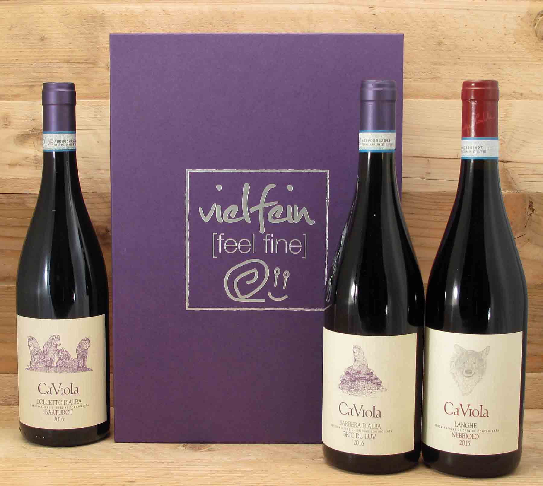 Ca-Viola-3er-Mix-of-Viola-PremiumYCcuBgGoRA5s3 Ca' Viola Premium Präsent "Nebbiolo & Friends"