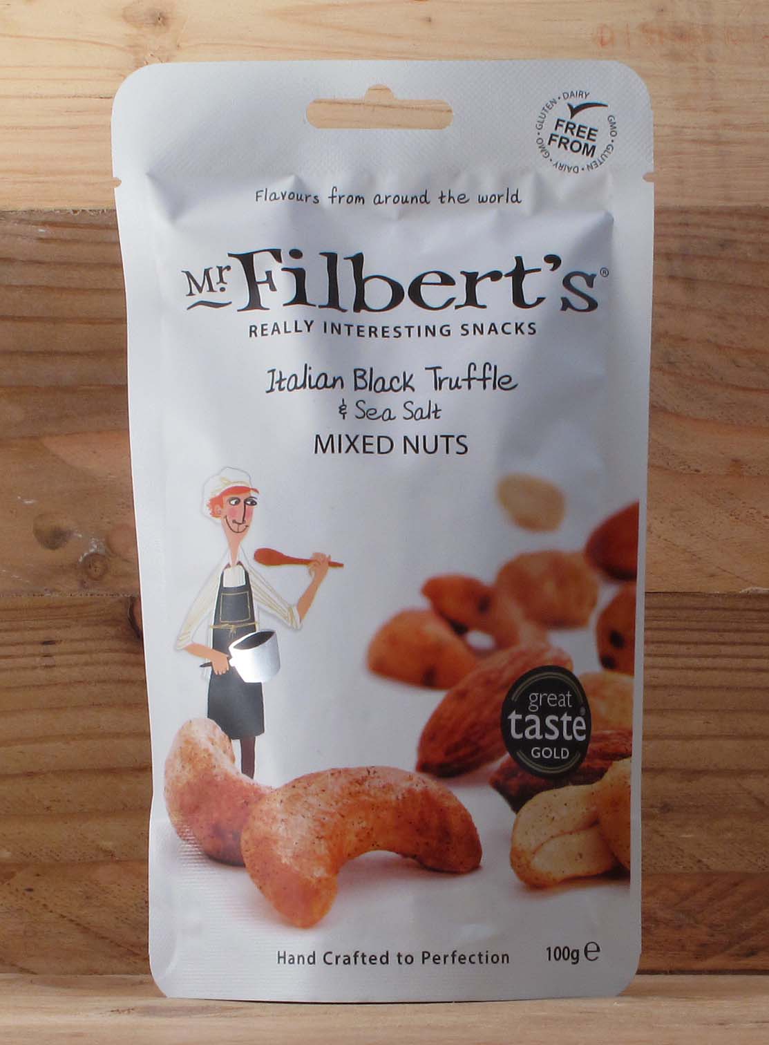 Mr. Filbert's Italian Black Truffle & Sea Salt Mixed Nuts 100g