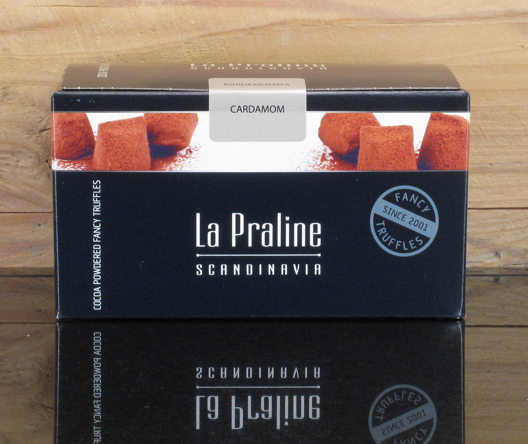 La Praline Kardamom Kakaohaltiges Konfekt 