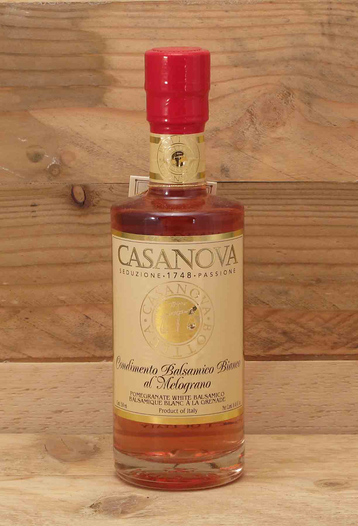 Casanova Condimento Balsamico Bianco al Melograno