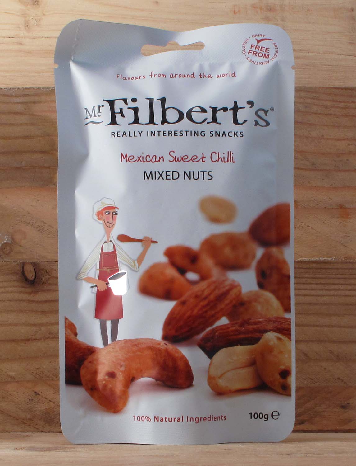Mr. Filbert's Mexican Sweet Chilli Mixed Nuts 100g